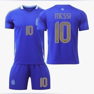 MEDIUM MESSI ARGENTINA YOUTH JERSEY SIZE 26 - AGE 8-9 NWT SHIPS TODAY